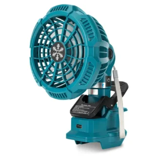 Akumulatora ventilators ar stiprinājumu